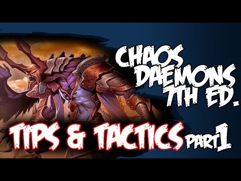 Chaos Daemons Tips & Tactics Part One - Curse of the Wulfen Supplement