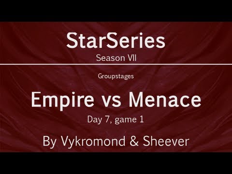 Dota 2 - Empire vs Menace - StarSeries S7