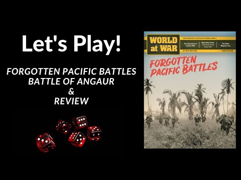 Let's Play - Forgotten Pacific Battles (Battle of Angaur & Mini-Review)
