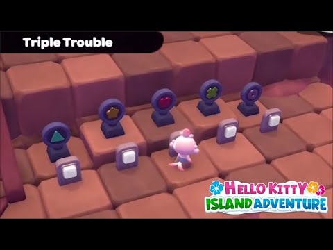 Triple Trouble Puzzle Walkthrough 🧩 Hello Kitty Island Adventure