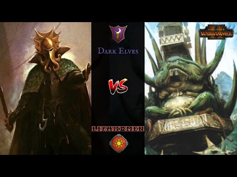 A Maelstrom into a Tempest - Dark Elves vs Lizardmen - Total War Warhammer 2