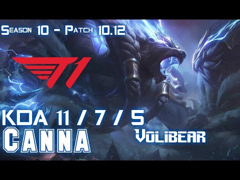T1 Canna VOLIBEAR vs SYLAS Top - Patch 10.12 KR Ranked