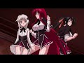 Rias Koneko And Akeno Dancing To The Super Street Fighter II Intro Theme