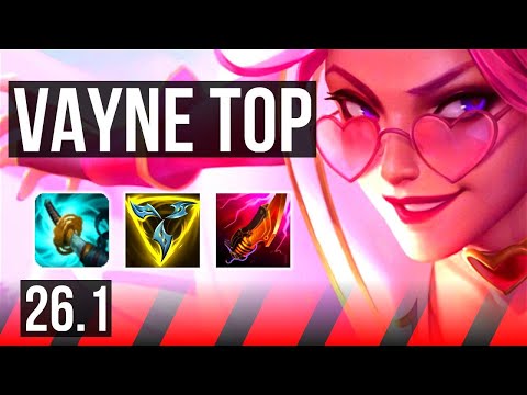 VAYNE vs TAHM KENCH (TOP) | 55K damage | KR Diamond | 26.1