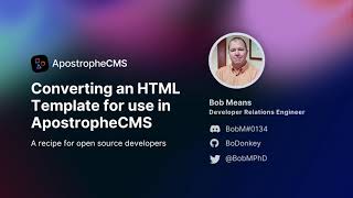 ApostropheCMS YouTube Video