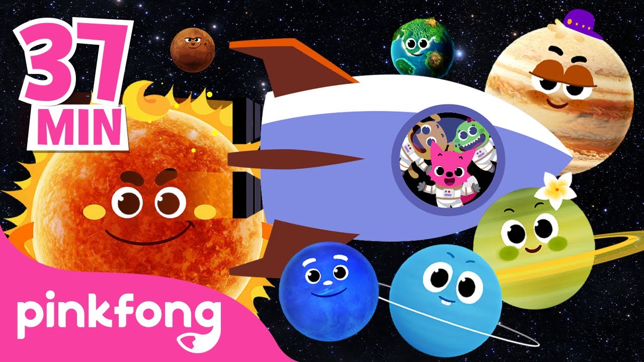Eight Planets and more | Best Space Songs | Planet Songs | MIX | Pinkfong Songs for Children