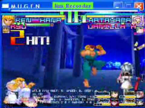 Re: MUGEN - Ryu & Ken vs. Hana Makihatayama & Vanilla H