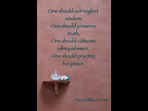 Sutta Study: The Exposition on the Elements MN 140