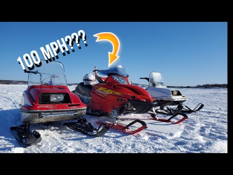 Can This 500cc Snowmobile do 100mph? 2003 Firecat F5 Top Speed Radar Runs, Clutch Tuning