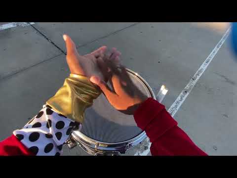 George Ranch HS 2021 Snare Cam - Senior Run Through