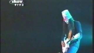 Buckethead robot dance and solo at rock in Rio