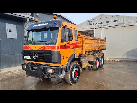 MERCEDES BENZ 2635 K 6x4 Meiller tipper - FIŠ TRUCKS SLOVENIA