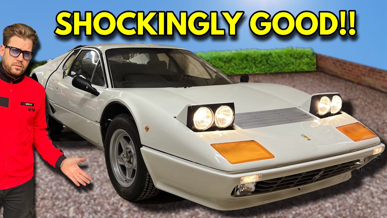 Barn Find Rare Ferrari 512BBi Project - Shocking Results After 17 Years Off The Road ! facade placeholder