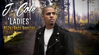 J. Cole- Ladies BASS BOOSTED | The Warm Up (432 Hz)(Lyric Video)[8D Audio]