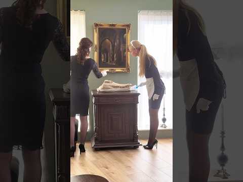 Let’s check if my maid Jane did a good job! #maid #roleplay #maidtraining #theladylux #cleaning