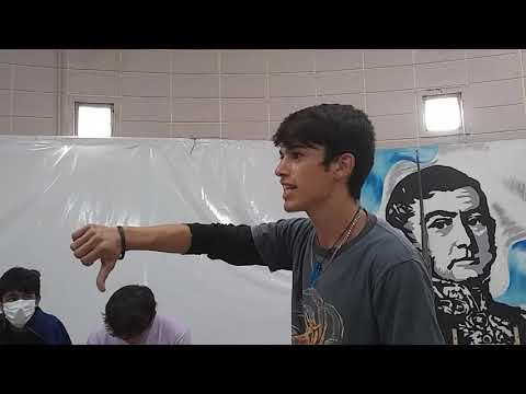 ( Diego vs Ecsuber MC ) Batalla de rap en la E.E.S.N 23