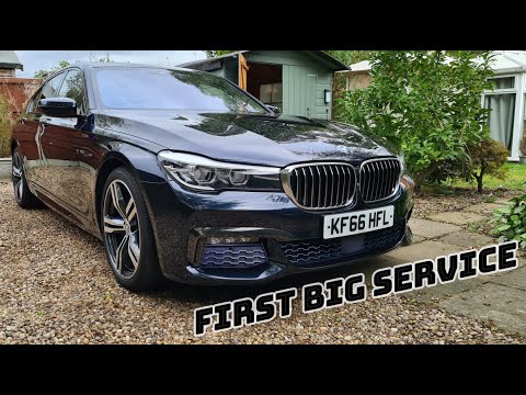 BMW 7 G11 First Big Service - Engine Oil, All Filters, Front Control Arms, Front & Rear Brakes