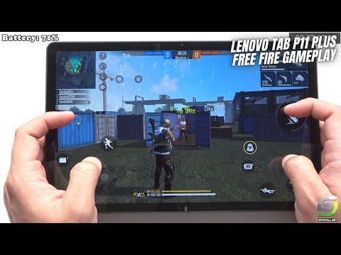 Lenovo Tab P11 Plus test game Free Fire