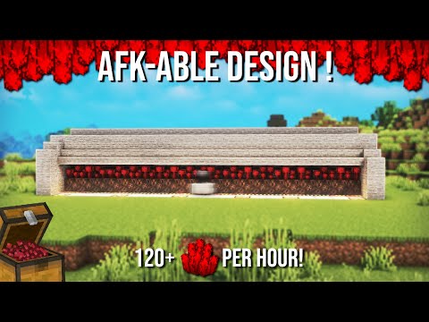 Minecraft's NETHER WART FARM 1.20.2 - BEST DESIGN - 110+ PER HOUR!