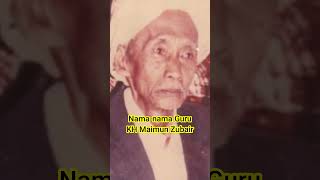 Download lagu INILAH NAMA GURU-GURU KH MAIMUN ZUBAIR #shorts #mbahmoen #gurubesar #kisahislami #kyai #karomah mp3