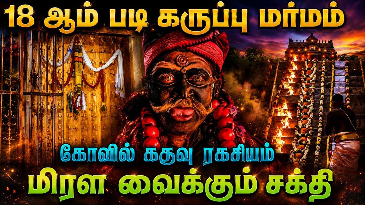 ⚔️ திறக்கும் 18 படி கருப்பன் கதவு! ஜூலை 29 🙏 அழகர் கோவில?