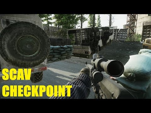 Scavs Checkpoint - Escape From Tarkov Extraction Location - 11.7 [Read Description] !!!!
