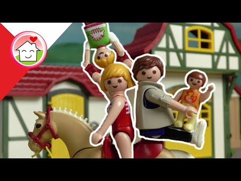 Playmobil po polsku Woltyżerka z rodziną Hauser - Rodzina Hauserow