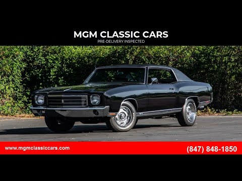 1970 Chevrolet Monte Carlo (CC-1532560) for sale in Addison, Illinois