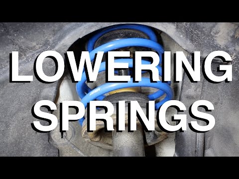 Can you Install Lowering Springs without Compressors? Video