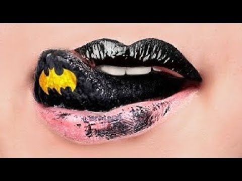 10 SELTSAME MAKE UP IDEEN _MARVEL MAKEUP gegen DC MAKEUP WETTBEWERB!