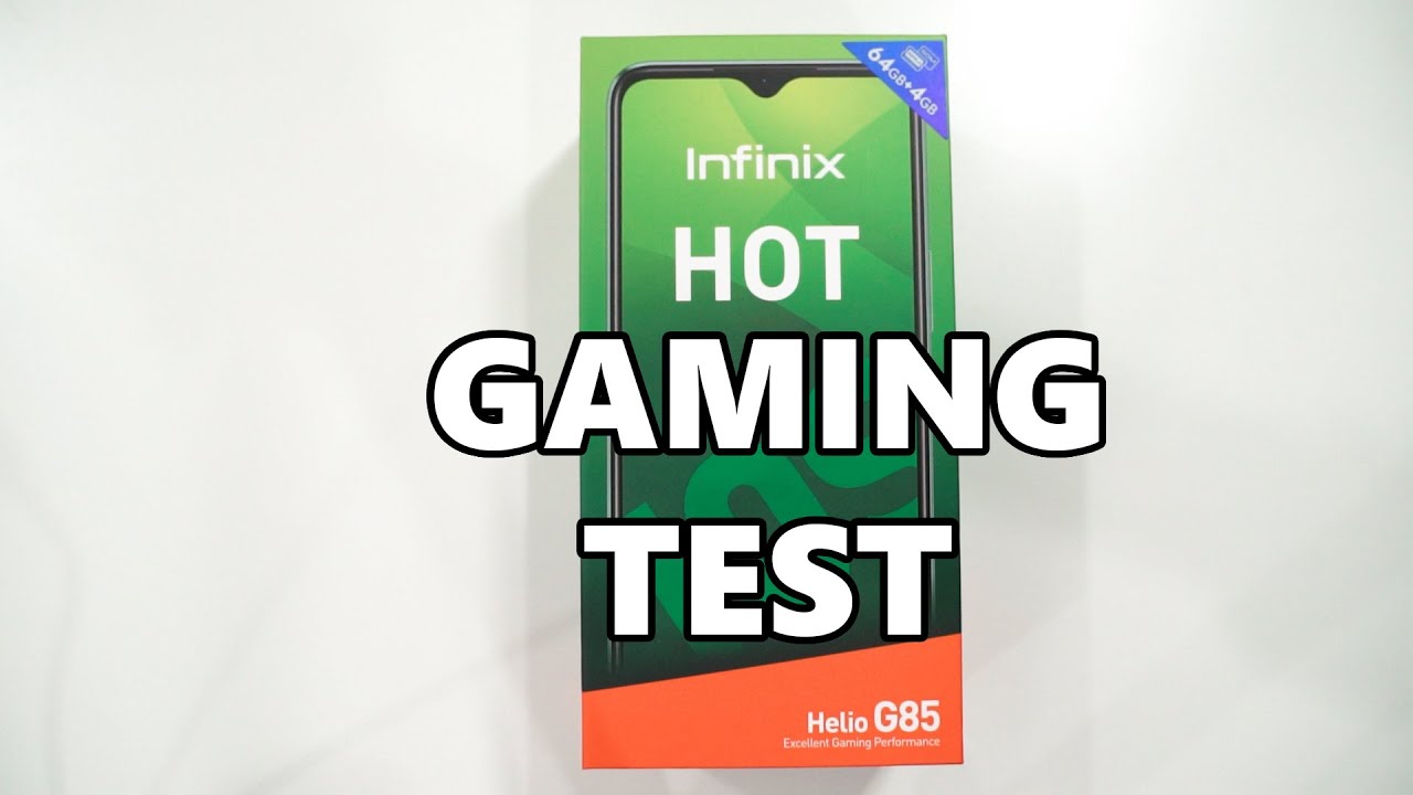 Gaming test - Infinix HOT 10S with MediaTek Helio G85 + 4GB RAM