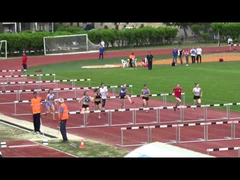 100m prepone [Ž], Petra Majetić - Ekipno prvenstvo Hrvatske za kadete i kadetkinje 2015