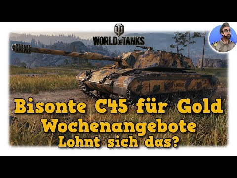 Bisonte C45 für Gold - Wochenangebote im Dezember (Adventskalender-Ersatz) - World of Tanks