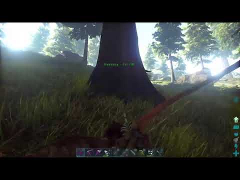 Ark: the island (Pt.5) Taming rex thyla and megatherium & breeding for mutations