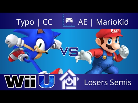 NaCl 5/6/17 - Typo | CC (Sonic) vs AE | MarioKid (Mario) - Smash 4 Losers Semis