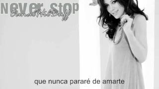 Hilary Duff - Never Stop (español)