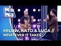 Milow, Kato & Luca // Whatever it takes // Studioshow 3 | K2 zoekt K3