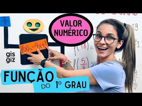 FUNÇÃO DO 1 GRAU | VALOR NUMÉRICO DE UMA FUNÇÃO | Prof. Gis/ FUNÇÃO AFIM - AULA 2