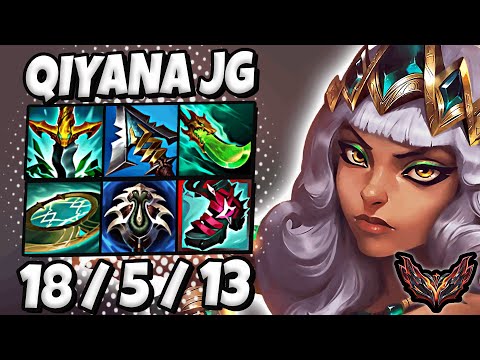 Qiyana vs Ekko [ Jungle ] Korea Grandmaster 951 LP | Patch 25.24 ✅