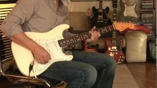 Video thumbnail for 2006 Fender Stratocaster '62 American Vintage, USA, olympic white by GregsGuitars
