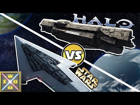 STAR WARS VERSUS: EXECUTOR VS. UNSC Infinity (HALO) Versus #50