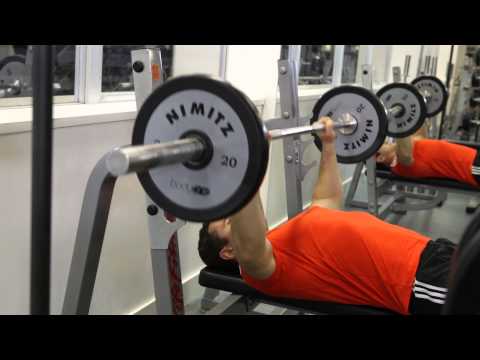 Supino Reto com Barra - Exercício para Peito