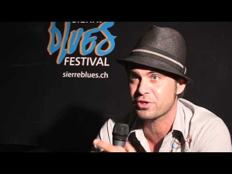 Sierre Blues Festival 2013 - Manu Lanvin Interview