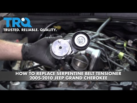 How To Replace Serpentine Belt Tensioner 2005-2010 Jeep Grand Cherokee