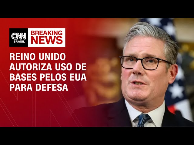 Guerra no Oriente Médio: Reino Unido autoriza uso de bases pelos EUA | CNN PRIME TIME