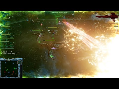 Eldar Corsairs destroy The Planet Killer! Rank 40 - Battlefleet Gothic Armada