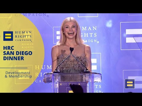 Special Guest Dylan Mulvaney Speaks at the 2023 HRC San Diego Dinner