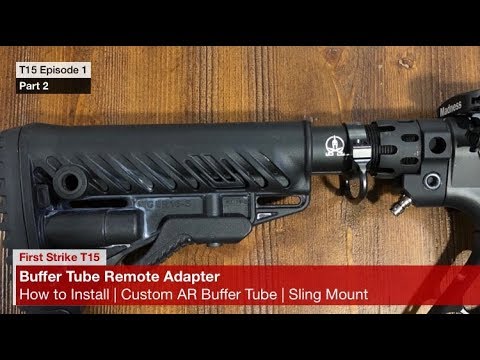 First Strike T15 Buffer Tube Remote Adapter