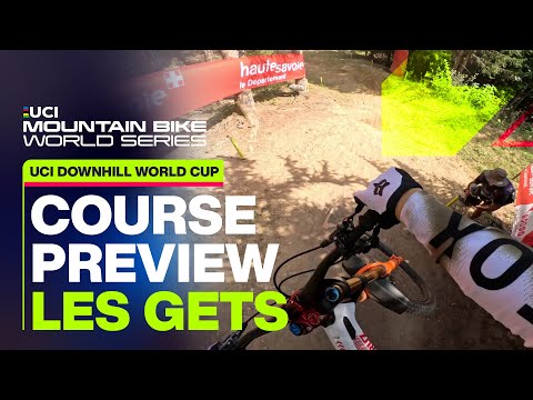 Les Gets Downhill World Cup GoPro Course Preview | UCI Mountain Bike Downhill World Cup