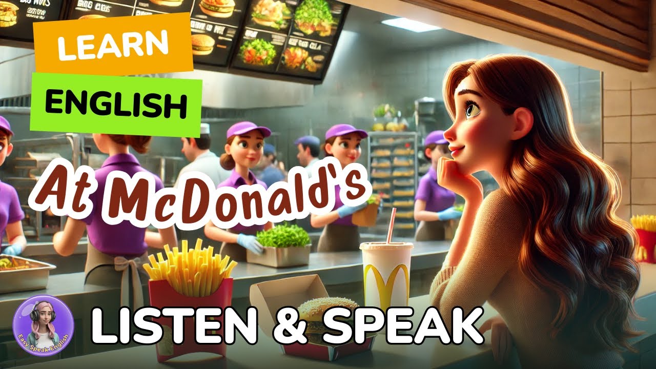 At McDonald's | Improve your English | English Listening and speaking Practice